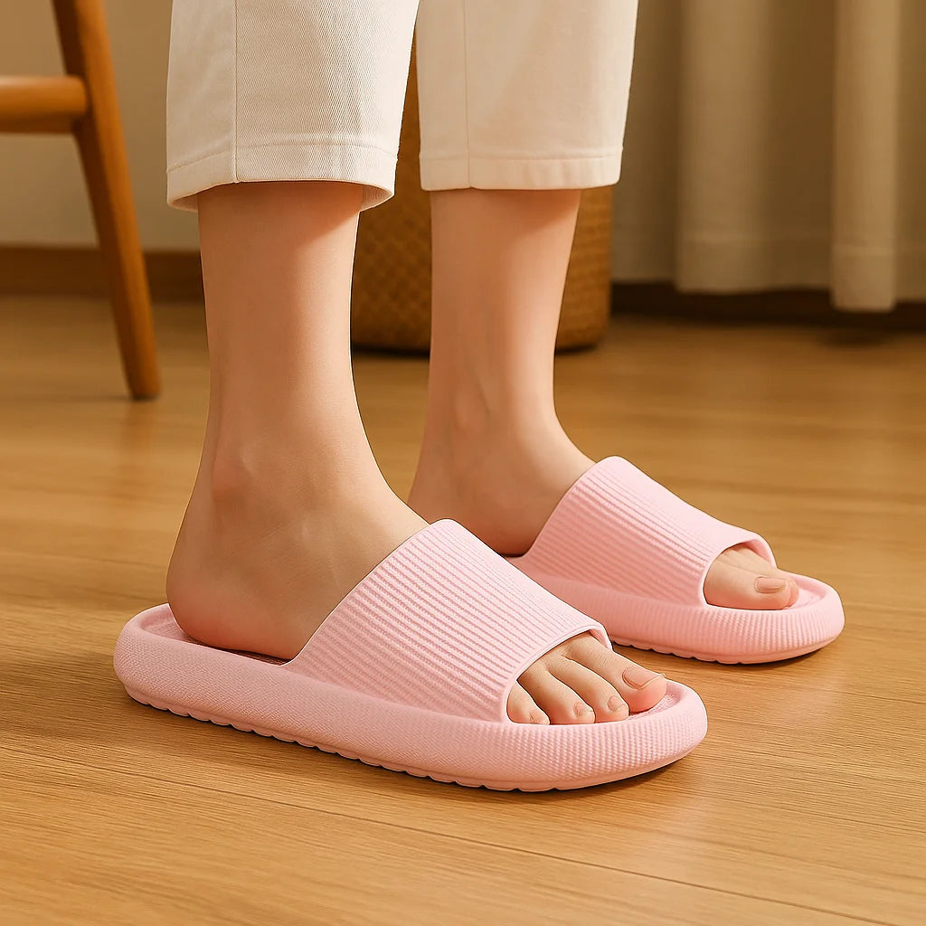 EVA Cloud Comfort Beach Slippers – 4cm Thick Sole