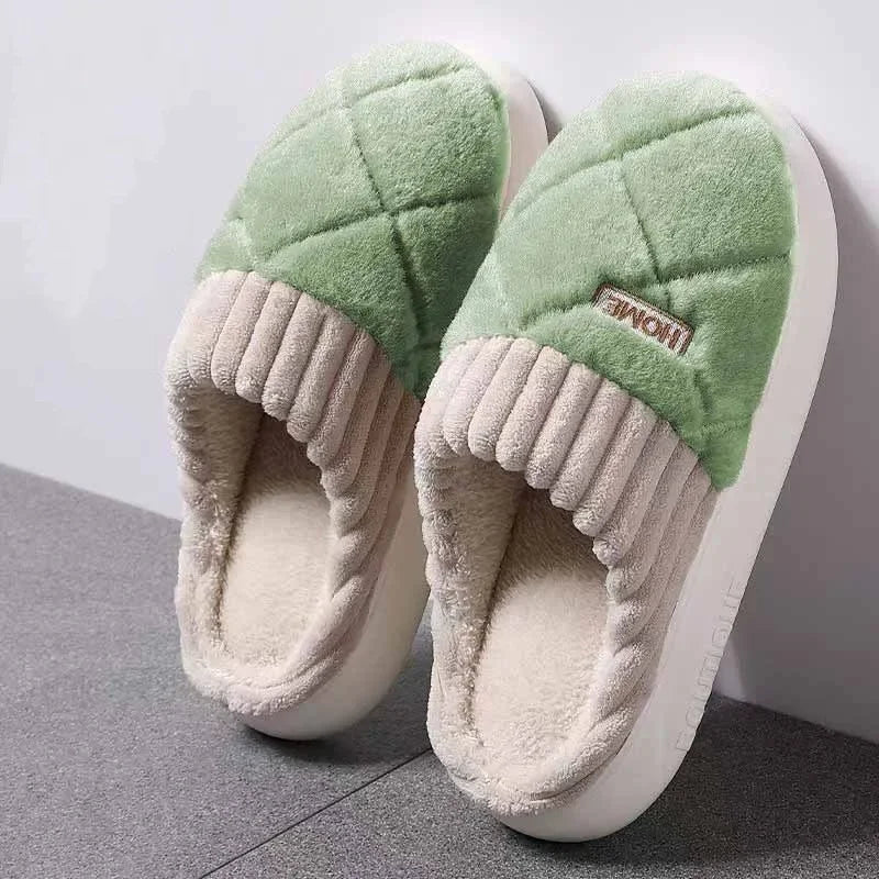 Women’s Plush Indoor Slippers – Soft, Warm & Anti-Slip