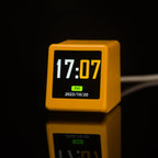 GeekMagic Ultra Smart Wi-Fi Weather Forecast Station – Smart Bedside Clock with Animated GIF Photo Album Display